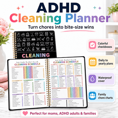 [half done club] ADHD Cleaning Planner