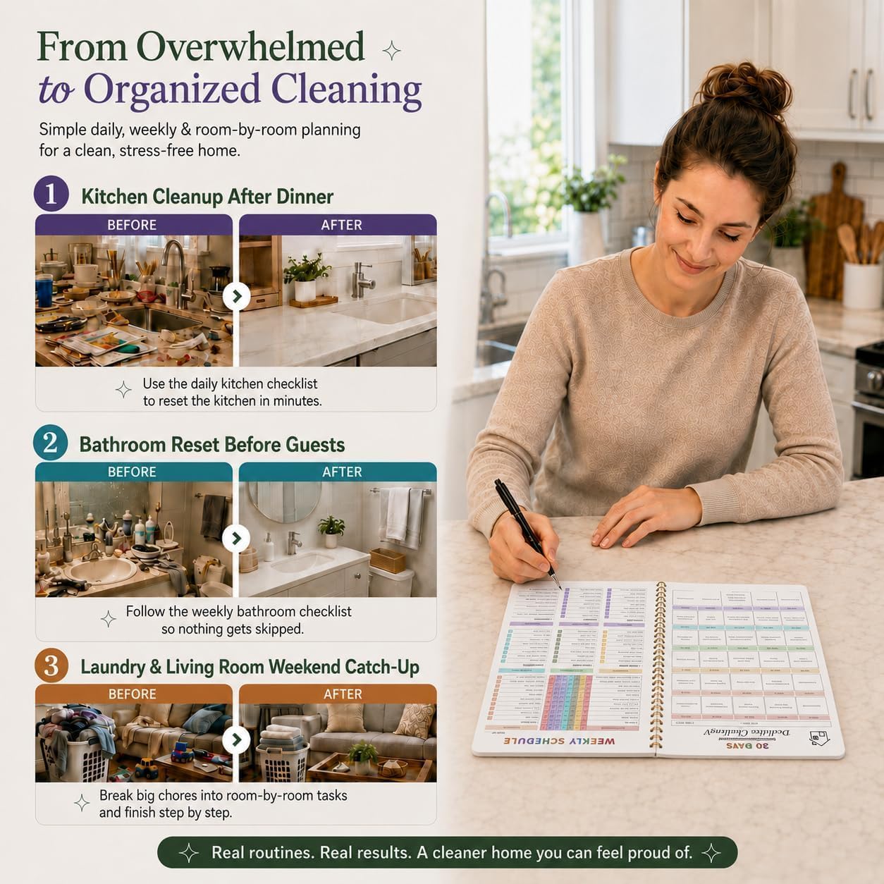[half done club] ADHD Cleaning Planner