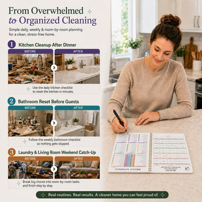[half done club] ADHD Cleaning Planner