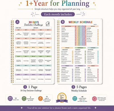 [half done club] ADHD Cleaning Planner