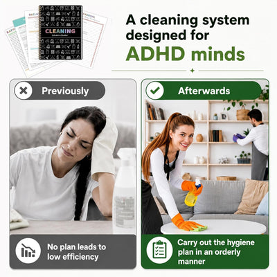 [half done club] ADHD Cleaning Planner