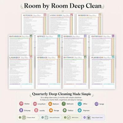 [half done club] ADHD Cleaning Planner