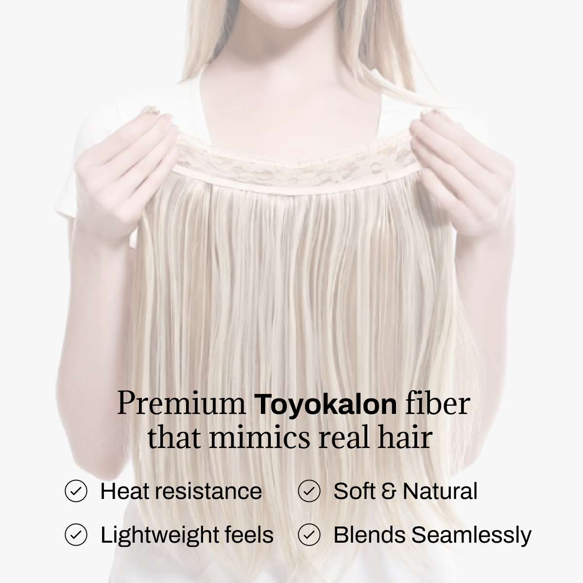 Instant Blend Halo Hair Extension