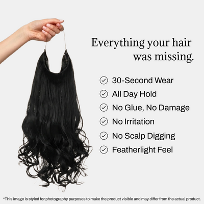 Instant Blend Halo Hair Extension