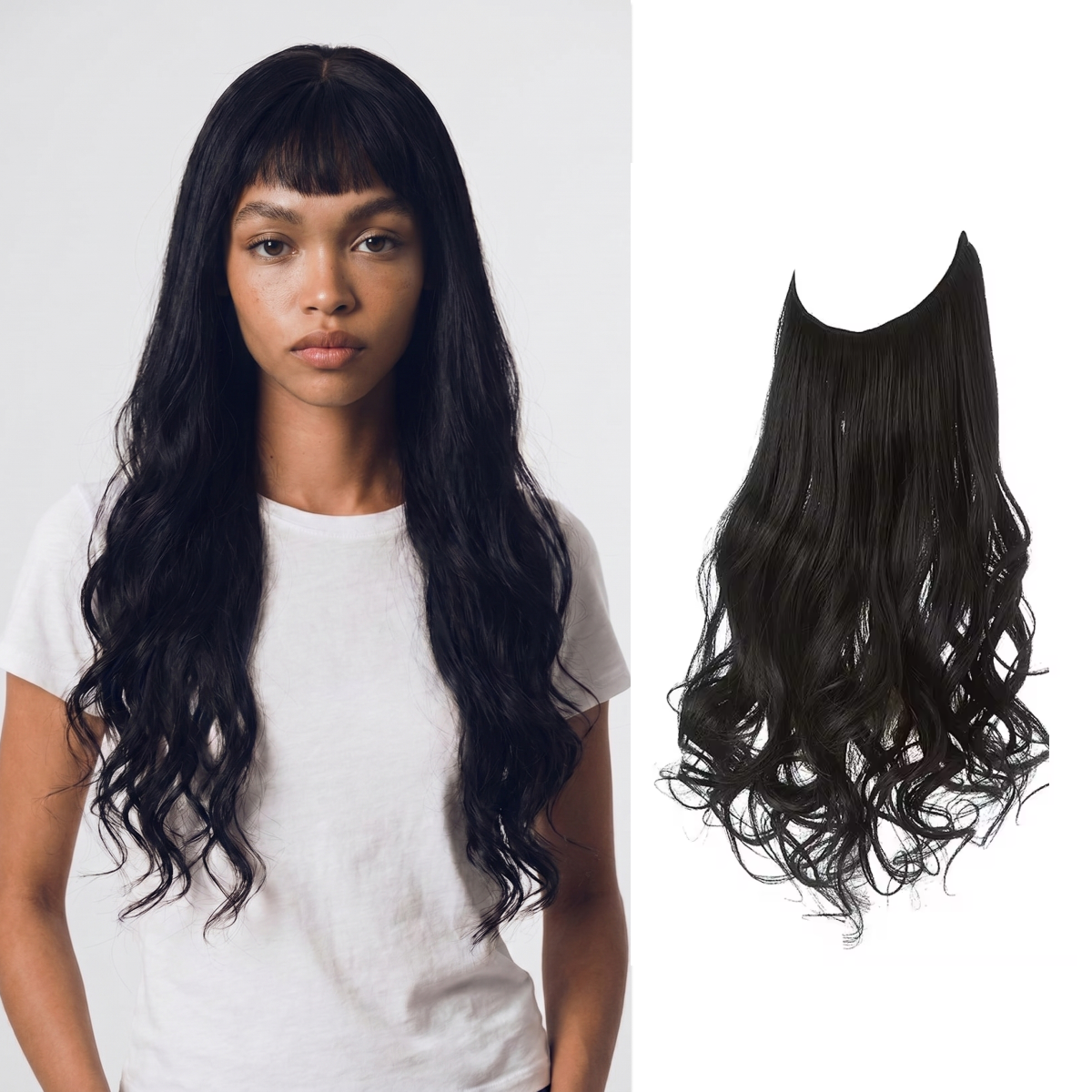 Instant Blend Halo Hair Extension