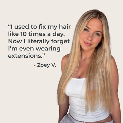 Instant Blend Premium Halo Hair Extension